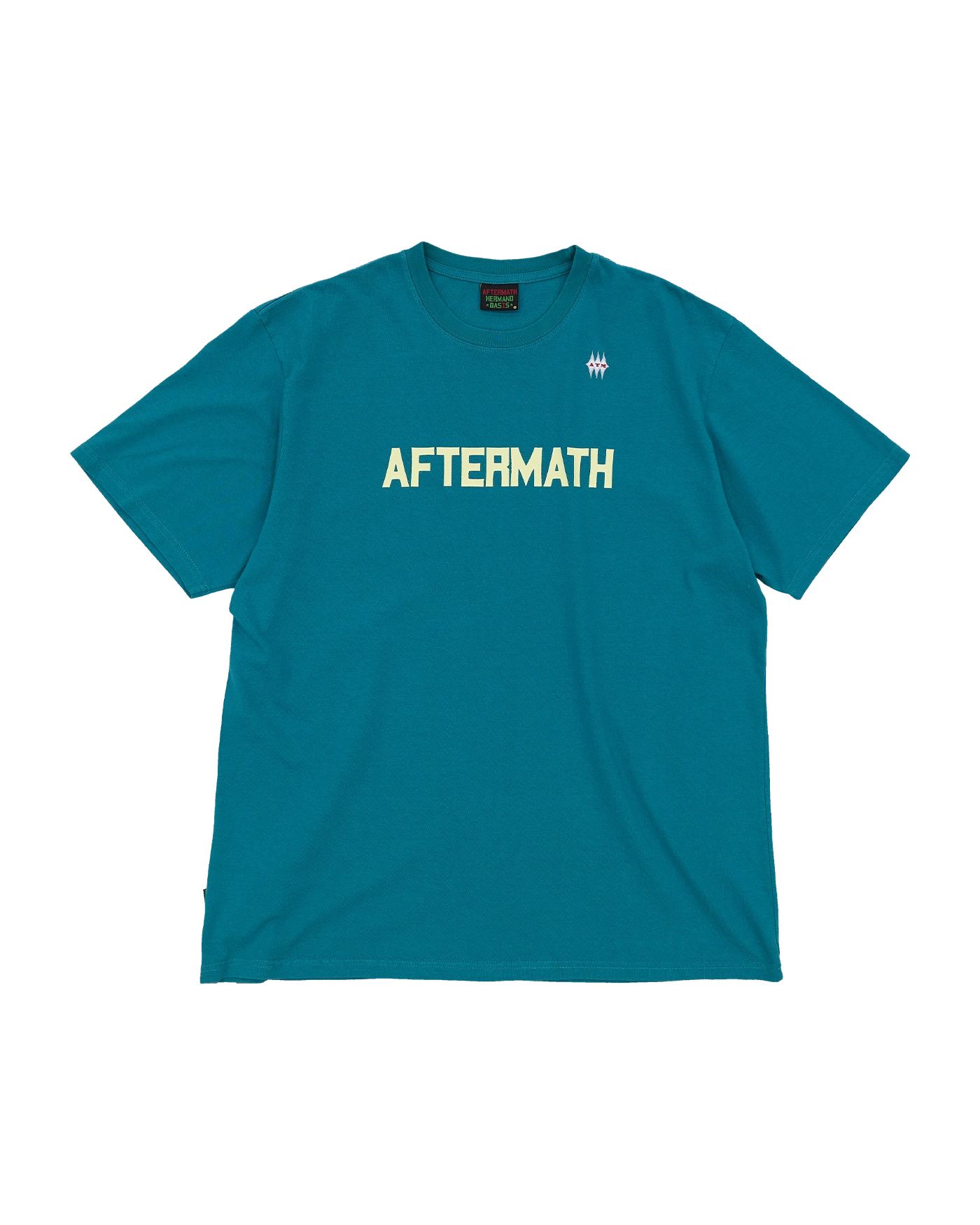 AFTERMATH PIG DYED LOGO LS TEE
